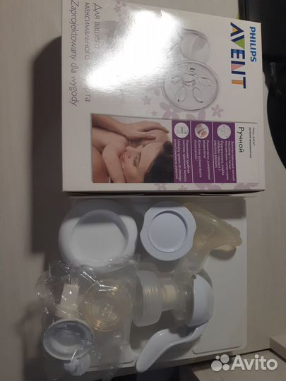 Молокоотсос avent ручной
