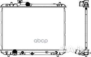 Радиатор сист. охл. 34318507 Sakura