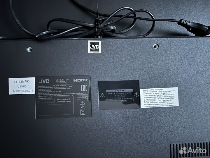 Телевизор JVC