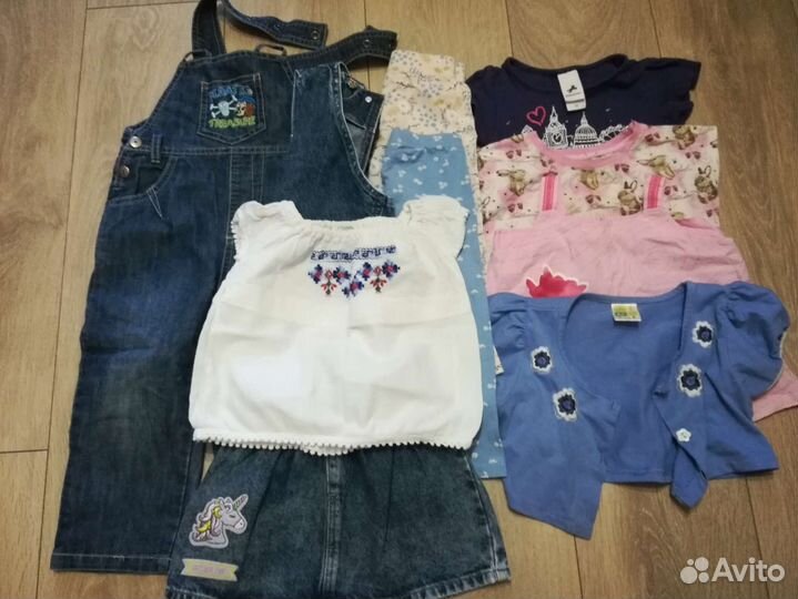 Вещи пакетом на девочку