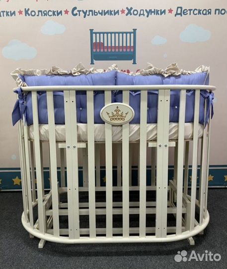 Детская кроватка 8в1