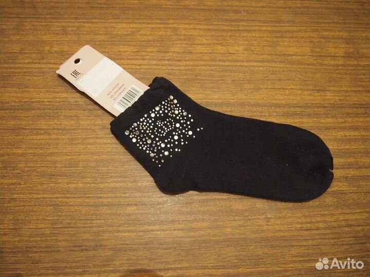 Носки женские (35-36) со стразами