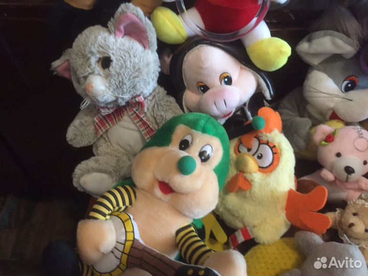 Коллекция игрушек 16 штук ретро