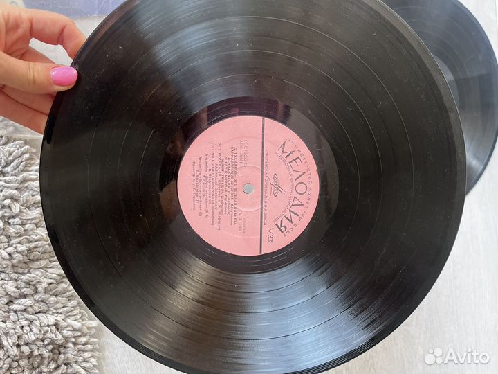 Пластинки винил