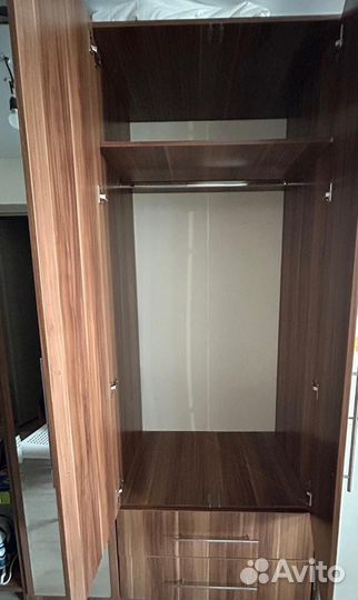 Шкаф для одежды с полками бу