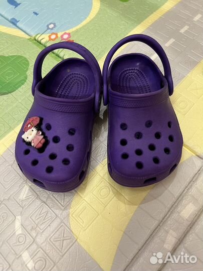 Сланцы crocs детские