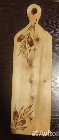Разделочная доска дерево сервировка
