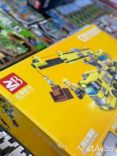 Конструктор кран детский