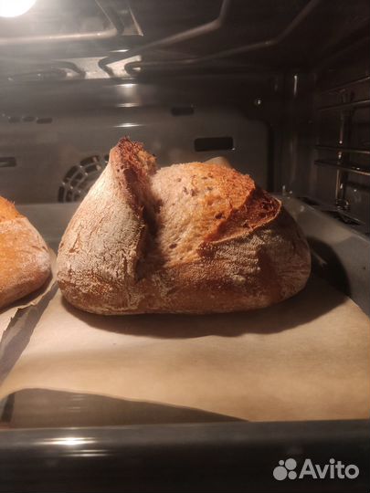 Цельнозерновой хлеб на закваске