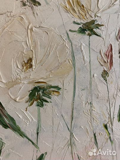 Картина маслом нежность