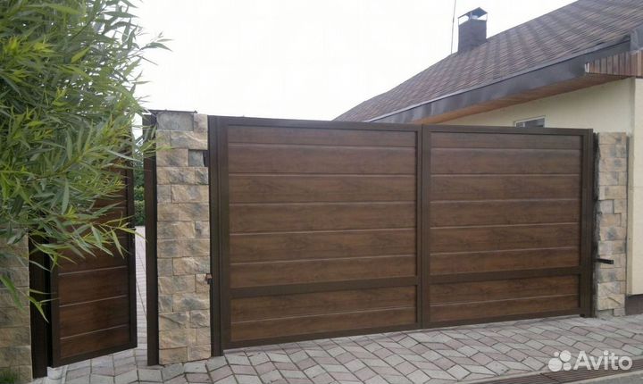 Ворота под ключ