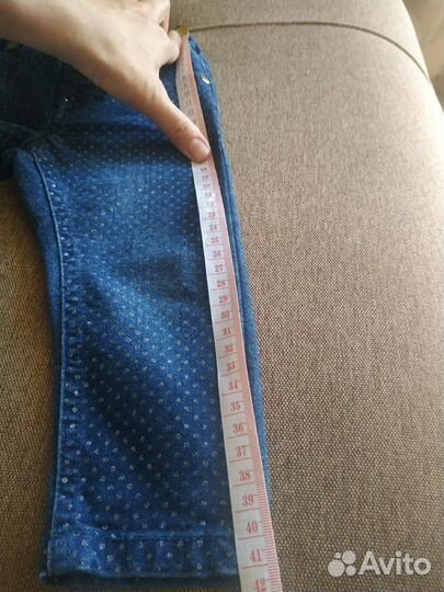 Джинсы на девочку, размер 74-82