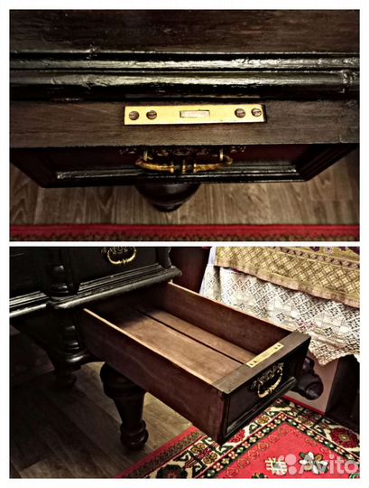 Старинный письменный стол