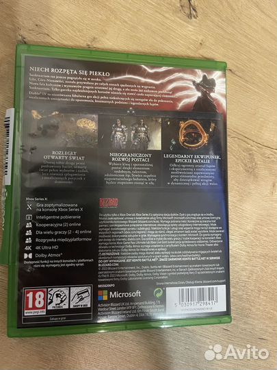 Игра для приставки, Diablo 4 xbox