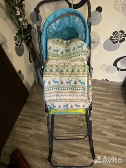 Санки коляска