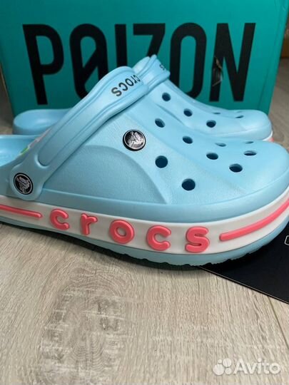 Crocs сабо синие 41 размер