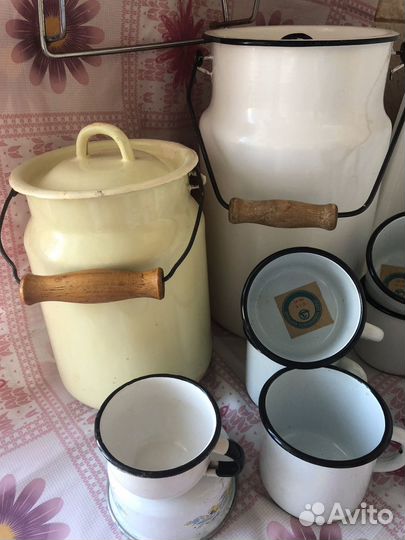 Эмалированная посуда СССР