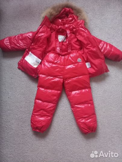 Костюм зима moncler детский