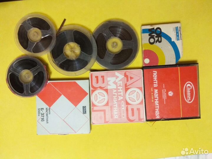 Магнитная лента для катушечного магнитофона