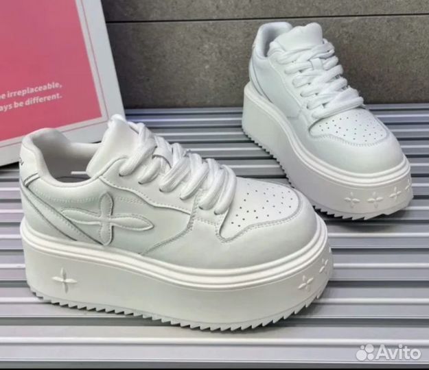 Кеды женские на высокой подошве