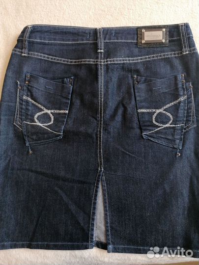 Юбка джинсовая