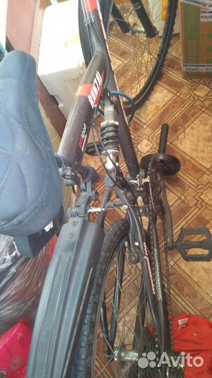 Двухподвесный велосипед