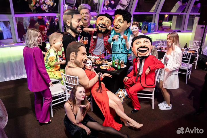 Аниматор. Ростовая кукла.Шуточный стрептиз Москва