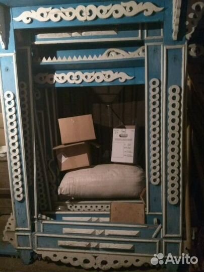 Резные деревянные наличники на окна