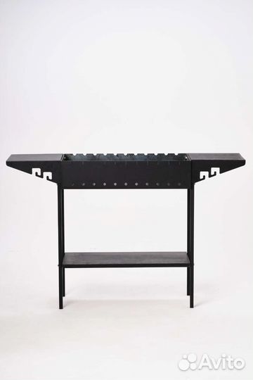 Мангал в сборе толщина 5 мм с крышкой