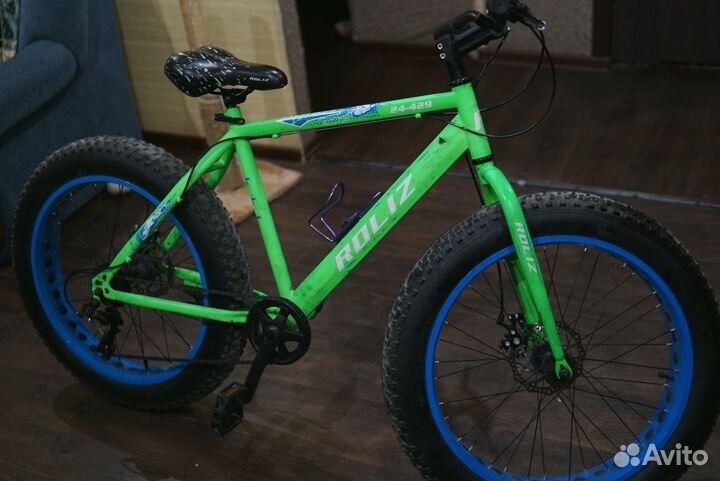 Велосипед фэтбайк 24 колеса, 16 рама