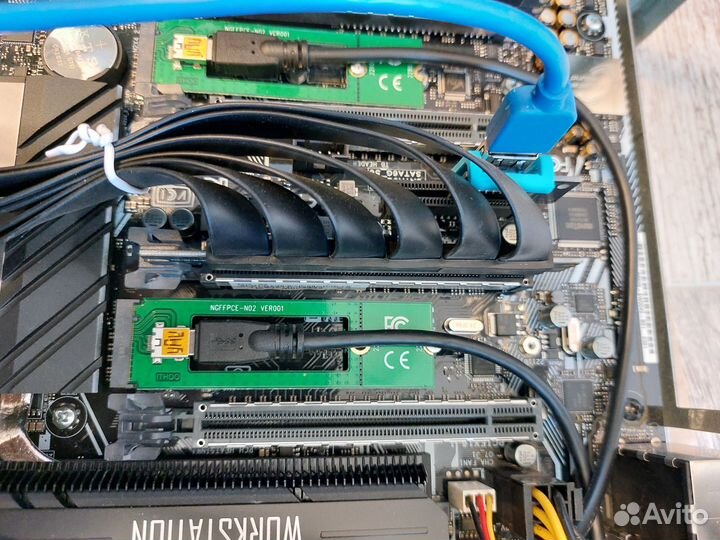 Райзеры M2 (PCI-E M.2)