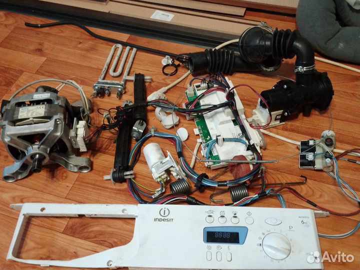 Запчасти для стиральную машину indesit