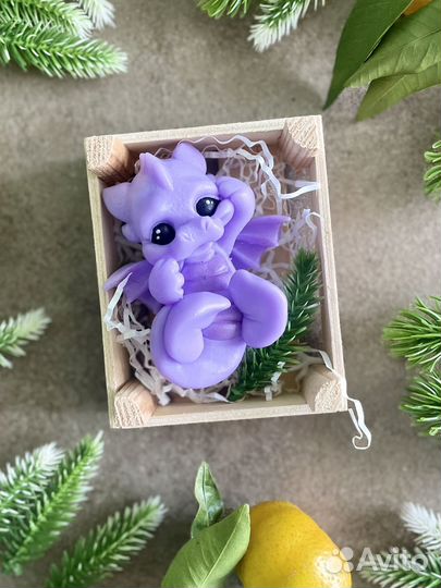 Мыло ручной работы Дракон 2024