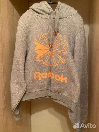 Кофта с капюшоном reebok оригинал р 42-44