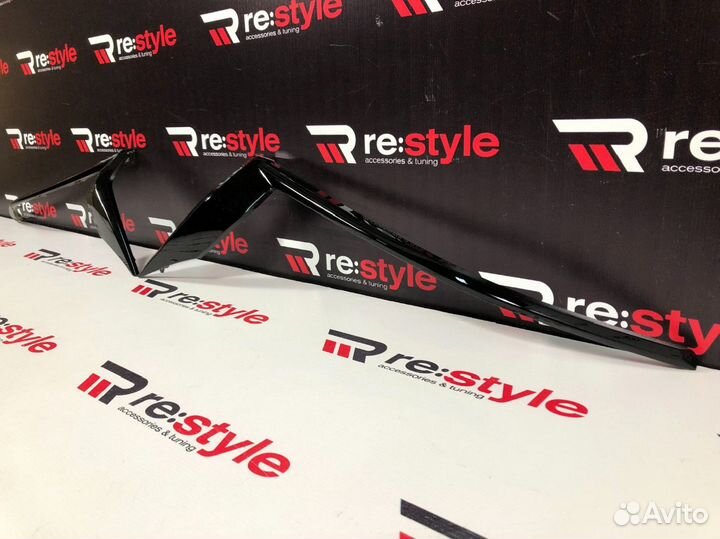 Ресницы фар Toyota Land Cruiser Prado 150 D2419