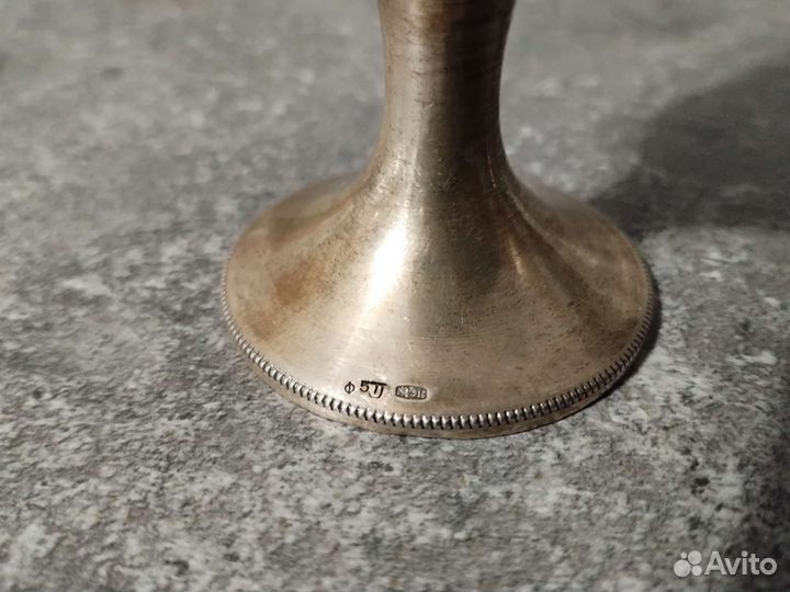 Рюмка серебро 916