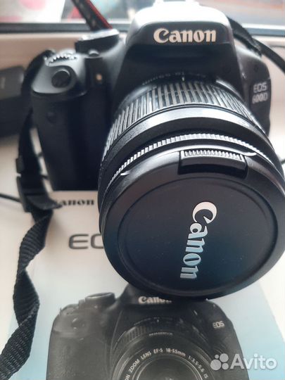 Зеркальный фотоаппарат canon eos 600d