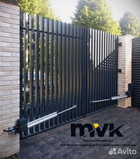 Ворота распашные с гарантией