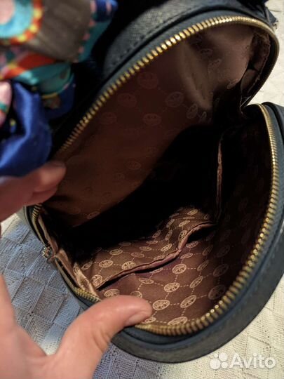 Сумка- рюкзак натуральная кожа Эконика