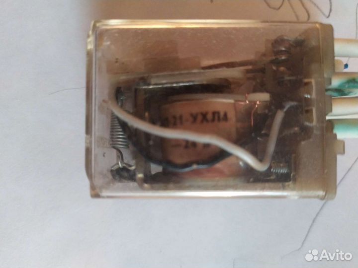 Реле рп-21 ухл4, обмотка на 27В