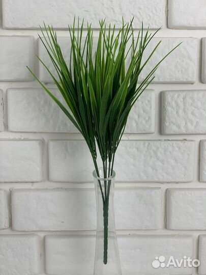 Трава искуственная, декоративная осока