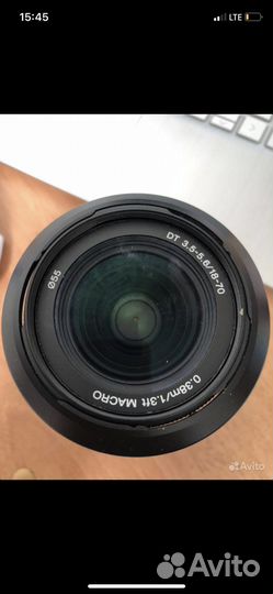 Зеркальный фотоаппарат sony a200