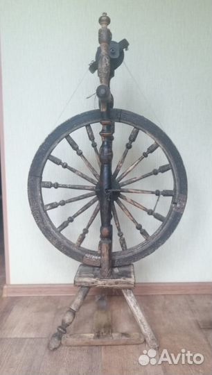 Прялка деревянная старинная