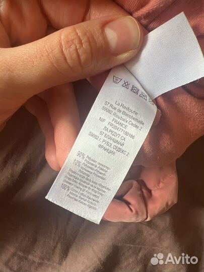 Пальто для девочки la redoute