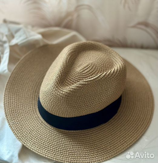 Шляпа женская летняя соломенная