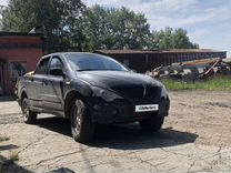 SsangYong Actyon Sports 2.0 MT, 2006, битый, 208 000 км, с пробегом, цена 600 000 руб.