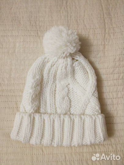 Комплект шапка шарф и варежки