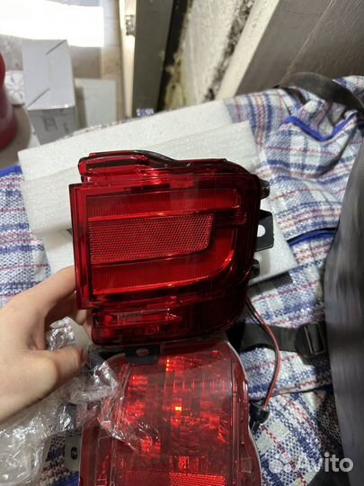 Противотуманные фары toyota land cruiser 200 16+