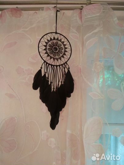 Ловец снов - индейский амулет с перьями, защита