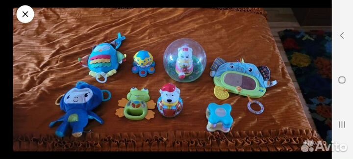 Игрушки музыкальные развивающие неваляшка